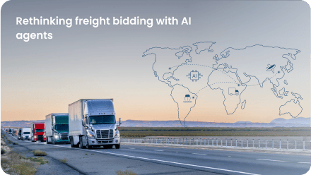 Rethinking freight bidding: Achieve efficiency and agility with AI agents