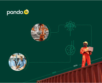 Pando witnessed the market evolve and a surge in logistics AI technology adoption by manufacturers and retailers in 2023